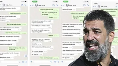 Fon vurgunu davasında Arda Turan'ın mesajları ortaya çıktı