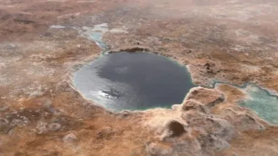 Mars'ta göl olduğu kanıtlandı