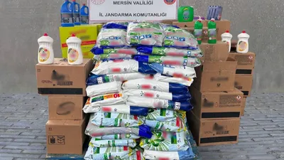 Ünlü deterjan markalarını taklit eden sahtekarlar suçüstü yakalandı