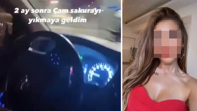 İstanbul’da ''drift'' yapan trafik magandası ünlü kadın spiker çıktı