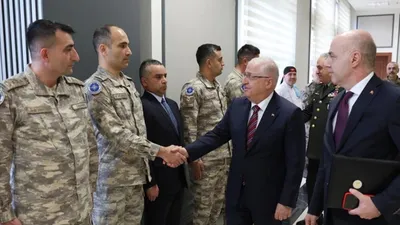 Bakan Güler, Bağdat Büyükelçiliğini ziyaret etti
