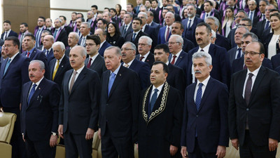 AYM Başkanı'ndan Erdoğan'ın önünde dikkat çeken ifadeler