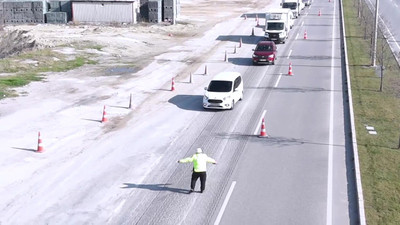 Trafikte cezalar bu sefer gökten yağdı!
