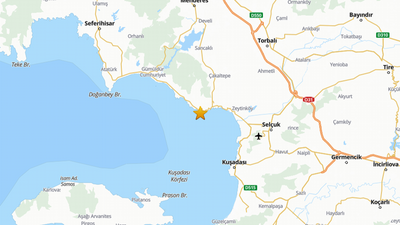 Kuşadası'nda korkutan deprem