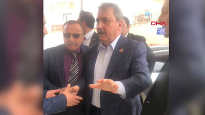 BBP Genel Başkanı Destici'nin aracı kaza yaptı