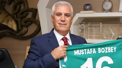 Mustafa Bozbey’in Bursaspor sevinci
