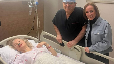 Berna Laçin'e 9 saat süren ameliyat