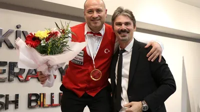 Milli sporcu Barış Çin'den Avrupa şampiyonluğu!