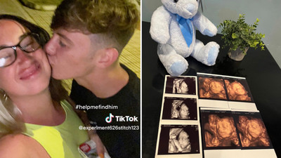 Tek gecelik ilişkinin ardından bebeğinin babasını TikTok'ta arıyor