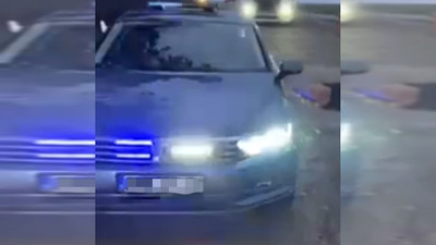 Çakarlı trafik magandasının cezası bu oldu