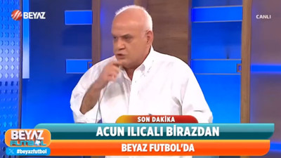 Ahmet Çakar mikrofonu atıp stüdyoyu terk etti