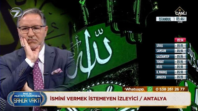 Sahurda ilahiyatçı Mustafa Karataş'a ilginç soru: ''Ancak Müge Anlı çözer''