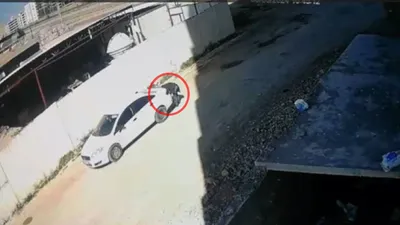 Bu da akraba dehşeti: Otomobiliyle ezip, el bombası attı