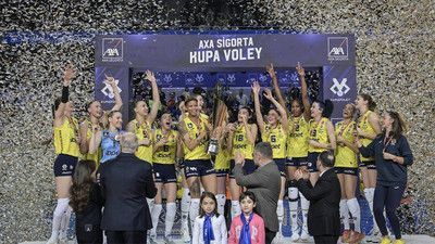 Kupa Voley'de şampiyon Fenerbahçe