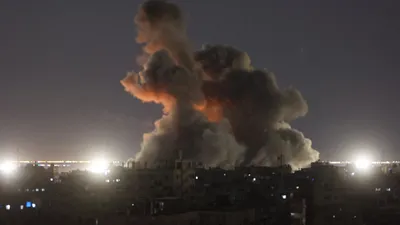 Sabaha kadar bomba yağdı; İsrail Refah'ı cehenneme çevirdi