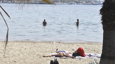 Tatil cennetinde önce oy, sonra boy verdiler