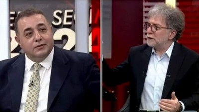 Sonuçları gören Ahmet Hakan stüdyoyu terk etti