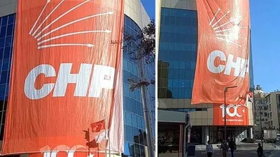 CHP'li Başkan belediyeye CHP bayrağı asanlar hakkında suç duyurusunda bulundu