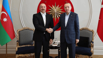Erdoğan Aliyev ile görüştü