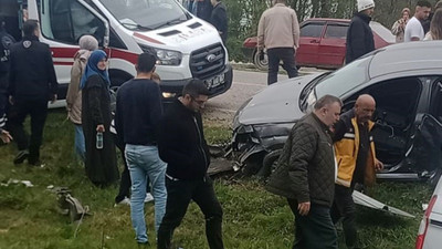 Sinop’ta zincirleme trafik kazası: 10 yaralı