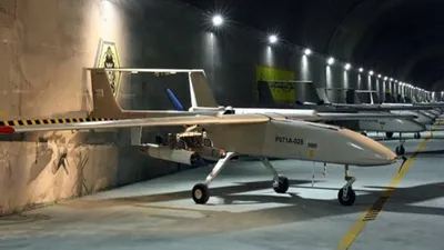 İran, İsrail'e böyle saldırdı: Kamikaze dronelar sürü halinde...