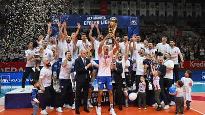 Halkbank, Efeler Ligi şampiyonu oldu