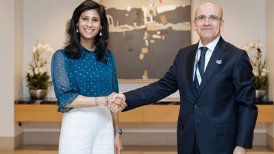 Mehmet Şimşek, IMF başkan yardımcısıyla görüştü