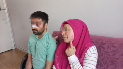 Engelli vatandaşa komşu şiddeti