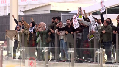 İstanbul'a gelen Almanya Cumhurbaşkanı'na prostesto: ''Türkiye'den defol''