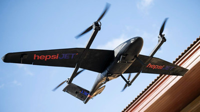 Türkiye'de drone ile teslimat dönemi başlıyor