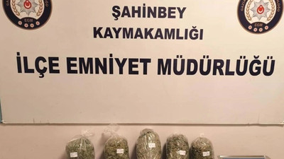 Gaziantep'te 7 kilo esrar ele geçirildi