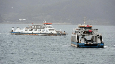 Çanakkale'de yarınki feribot seferleri iptal edildi