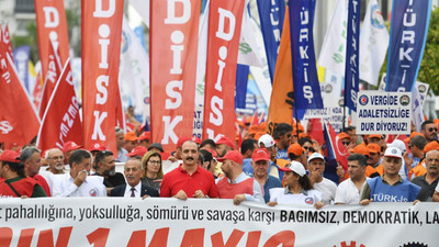 Konyaaltı Belediye Başkanı Kotan 1 Mayıs'ta meydandaydı