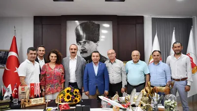 Konyaaltı Belediye Başkanı Kotan'dan Dünya Basın Özgürlüğü ziyaretleri