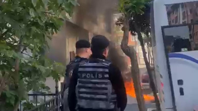 İstanbul'da tahliye gerginliği: Evi boşaltmadı binayı yaktı