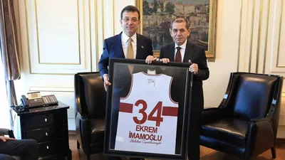 Dursun Özbek'ten İmamoğlu'na ziyaret