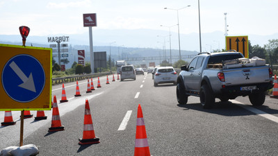 Sürücüler dikkat: Anadolu Otoyolu'nda çalışma başladı