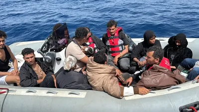 Muğla'da 44 düzensiz göçmen kurtarıldı