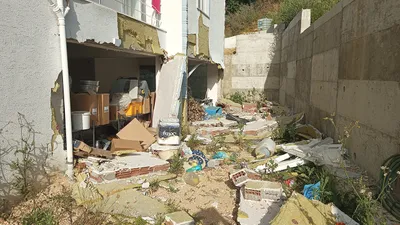 Ev sahibiyle tartışan kiracı evi havaya uçurdu