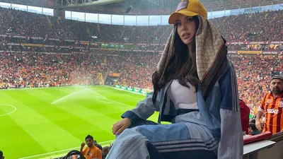 Wanda Nara Galatasaray'ın şampiyonluğunu böyle kutladı