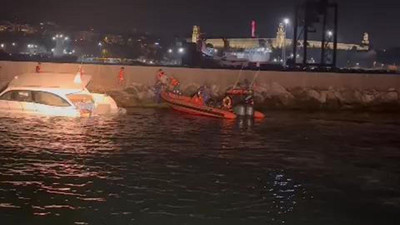 İstanbul'da teknede korku dolu anlar