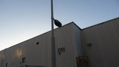 Aydınlatma direğinde intihar girişimi, asılı olarak bulundu