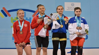 Milli haltercimiz Avrupa ikincisi oldu