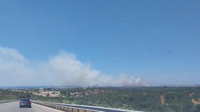 Çanakkale'de bir yangın daha