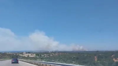 Çanakkale'de bir yangın daha