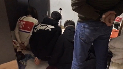 İstanbul’da ''Anucur'' çetesine operasyon anı kamerada