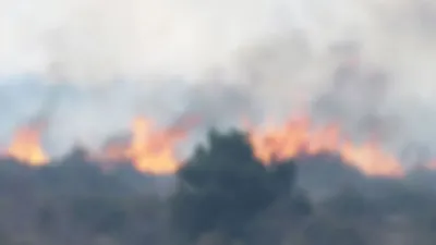 Kütahya'da korkutan yangın