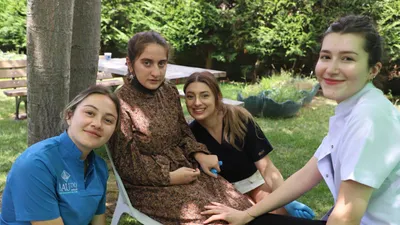 Sarıyer'de engelli çocuklara diş taraması yapıldı