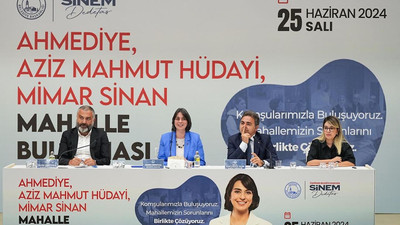 Üsküdar Belediye Başkanı Dedetaş, mahalle buluşmalarına devam ediyor