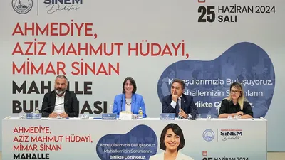 Üsküdar Belediye Başkanı Dedetaş, mahalle buluşmalarına devam ediyor